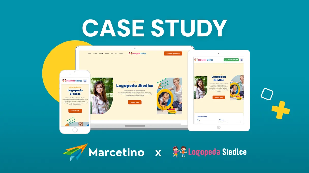 Strona internetowa dla logopedy z Siedlec