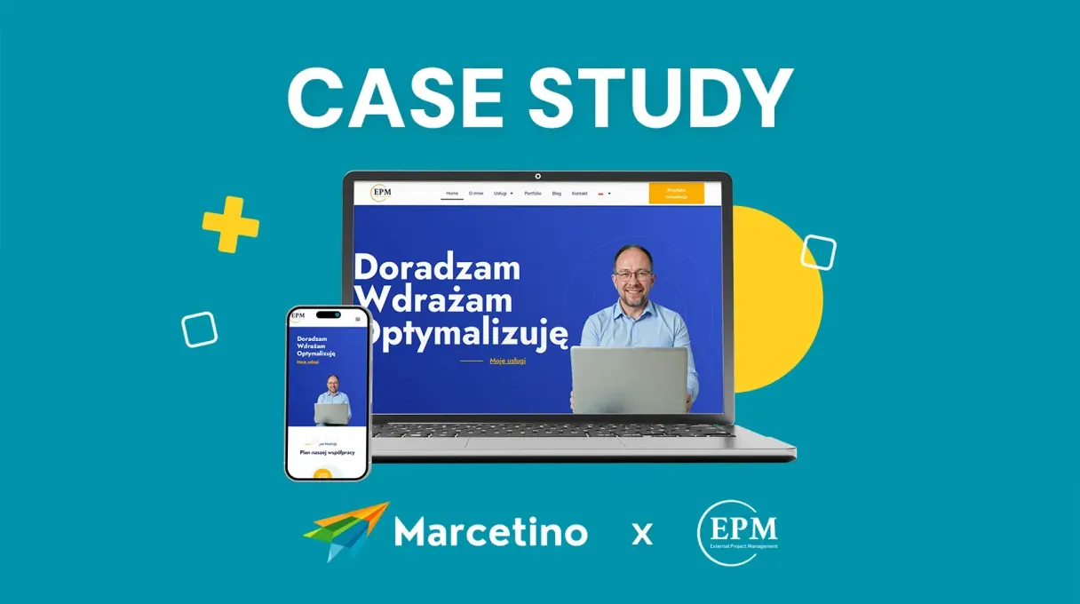 EP Management: Strona internetowa konsultanta biznesowego i wizerunek online