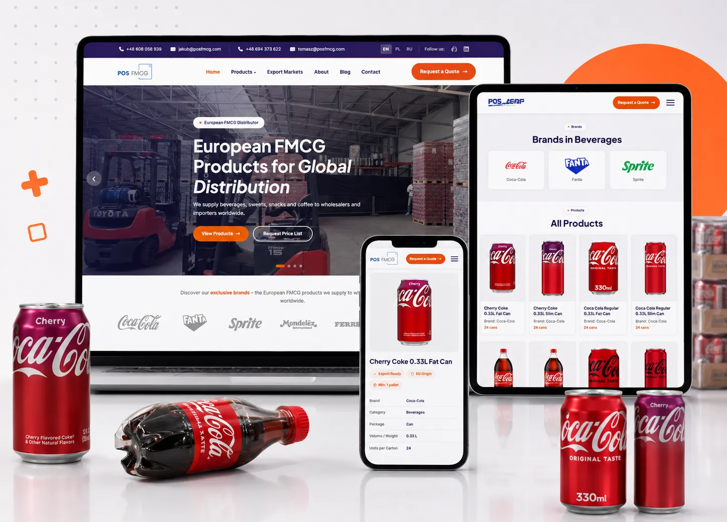 POS FMCG - strona, która zwróciła się w 2 miesiące i pozyskuje klientów z zagranicy